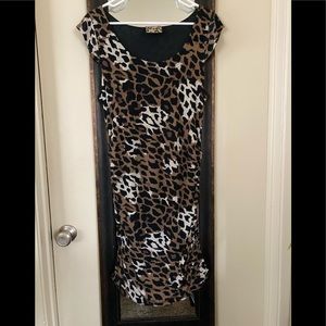 Body con Leopard print dress size extra-large brand new without tags